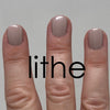 Fingers painted with Lithe