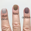 Color comparison of Foxy with Dust Devil and Addye