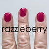 Razzleberry on nails